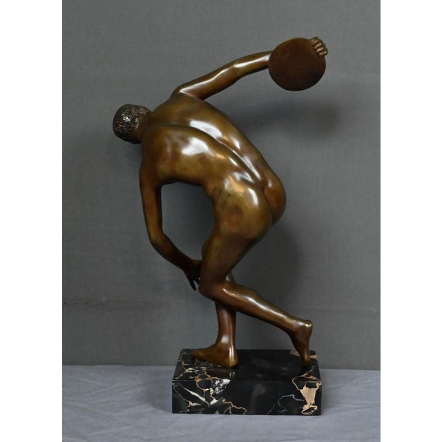 After Myron, The Discus Thrower, Early 20th Century, Bronze For Sale - Image 16 of 18
