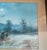 19th Century American Pastel Moonlit Nocturne Pastural Landscape With Haystacks For Sale - Image 10 of 16