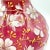 Late 19th Century Antique Early Loetz Bottle Vase Victorian Art Glass Pink Ombre Cased With Enamel Flowers in Periwinkle White and Gold For Sale - Image 5 of 12