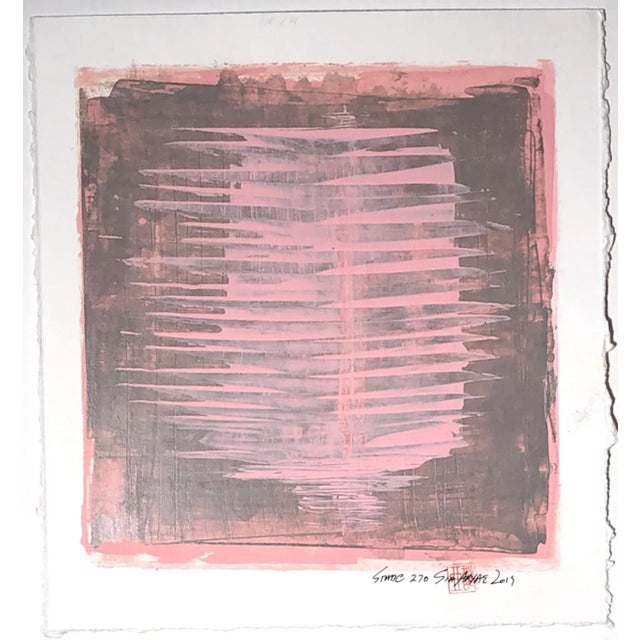 2010s "Static 270" Acrylic Painting For Sale - Image 5 of 5