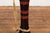 Late 19th Century 19th Century Burmese Late Teak Ozi Goblet Shaped Drum with Black & Red Lacquer For Sale - Image 5 of 12
