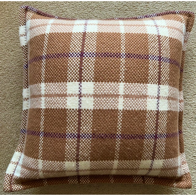 Wool 24" Pillow-Feather Insert-Garnet Hill For Sale - Image 4 of 7