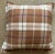 Wool Plaid 24" Pillow-Feather Insert For Sale - Image 4 of 7