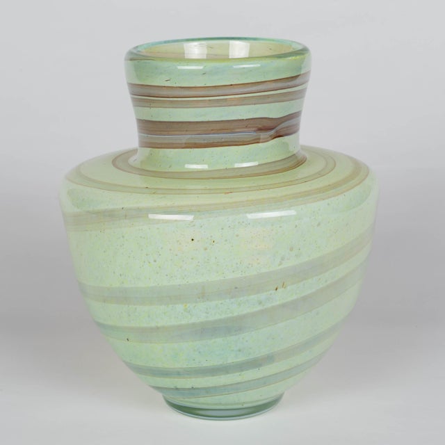 Modern Mdina Art Glass Vase For Sale - Image 3 of 15
