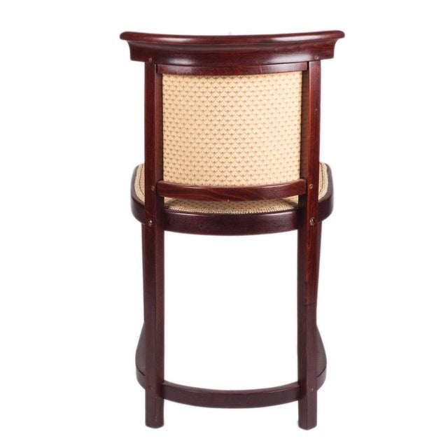 Chairs and Armchairs by Josef Hoffmann for Jacob and Josef Kohn, Vienna, Austria, 1890s, Set of 6 For Sale - Image 4 of 9