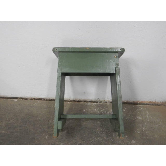 Stool in Fir, 1960 For Sale - Image 6 of 10