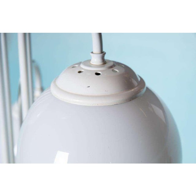 Space Age Floor Lamp in Glass & Marble For Sale - Image 9 of 18