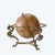 Italian Italian Old World Desk Top Globe With Figural Brass Base 19thC For Sale - Image 3 of 4