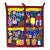 Early 20th Century Weya 4 Panel Story Quilt of Village Life For Sale