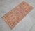 1960s Low Pile Hand Knotted Turkish Small Rug Faded Mat Accent Rug - 21'' X 45'' For Sale - Image 16 of 16