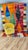 Handmade Moroccan Boujaad Rug, Orange Blue Green Diamond Patchwork, 9'8" X 6'7" For Sale - Image 9 of 13
