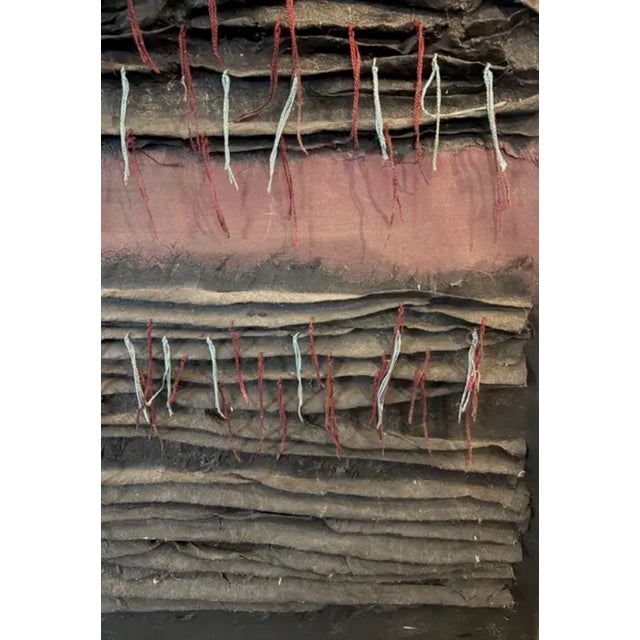 Large Mid Century Greg Copeland, Christine Alfery - 3 Dimensional Mixed Media Painting - Signed For Sale - Image 15 of 18