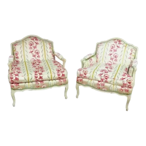 Companion Pair of Louis XV Style Chairs