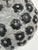 Contemporary Clear and Black Flowers Murano Glass Flush Mount For Sale - Image 4 of 8