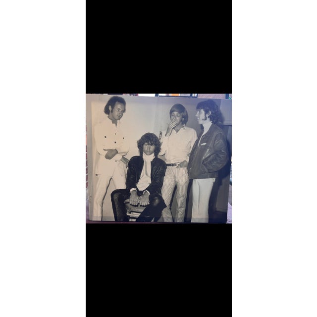 Black 1980s The Doors — Legendary Gallery-Quality Canvas Set of 3 For Sale - Image 8 of 10