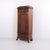Antique silverware cabinet crafted from hand-polished mahogany with a cabinet door and decorative lion feet. The cabinet...