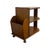 Wood Antique Art Deco Wood Magazine Rack Three Tiered End Table. For Sale - Image 7 of 7