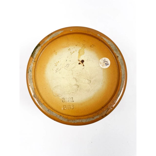 Early 19th Century Antique Royal Doulton Harvest Stoneware Match Striker – Drinking & Smoking Men With Dogs, English Country Ceramic Tobacciana For Sale - Image 5 of 6