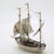 Vintage Italian Handmade Genuine Silver Galleon Sailing Ship Large Figurine, Made in Tuscany in 1991 For Sale - Image 4 of 13