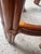 Wood 1960s Arched Spindle Rattan Swivel Counter Stools (Set of 2) For Sale - Image 7 of 9