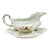 Antique John Maddocks Ironstone Gravy Boat – Pink Floral Gold Trim For Sale