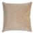 Schumacher X Timothy Corrigan Madeleine 22" Pillow in Natural For Sale