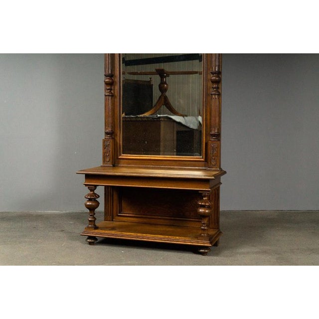 Antique Wall Mirror, 1900s For Sale - Image 9 of 18