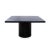 Quadrondo Wooden Dining Table in Black and Blue with Manual Function by Rosenthal For Sale - Image 5 of 11