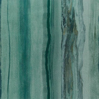 Harlequin Vitruvius Wallpaper in Chrysocolla / Apatite For Sale