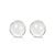 3.5-Inch Crystal Fill Ball with Bubbles, Set of 2 For Sale - Image 4 of 4