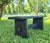 Yakisugi Charred Finish- Unique Reclaimed Barn Wood Bench, Entry, Bedroom, Garden, Hall, For Sale In Buffalo - Image 6 of 7