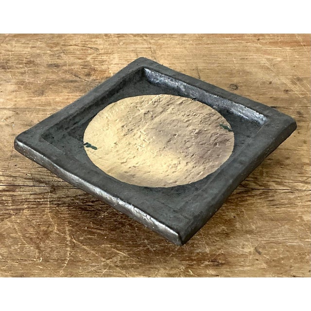 Vintage Boho Original Studio Pottery Ring Dish For Sale In West Palm - Image 6 of 11