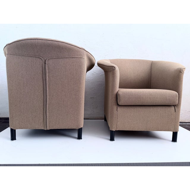 Vintage Aura Armchairs by Paolo Piva for Wittmann, 1980s, Set of 2 For Sale - Image 16 of 18