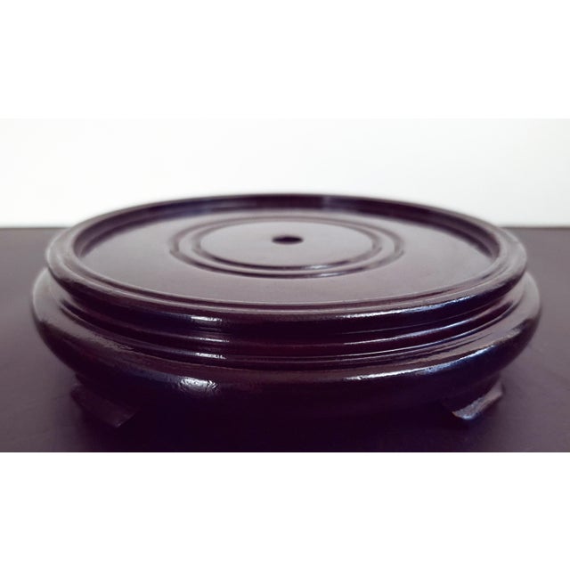 Blue Chinese Porcelain Rooster Bitong For Sale - Image 8 of 8