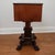 Antique Solid and Flame Mahogany American Empire Side Table or Work Table Circa 19th Century For Sale In Los Angeles - Image 6 of 17