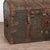 Large Swedish Oak Trunk With Original Green Painted Finish, Dated 1785 For Sale - Image 11 of 18