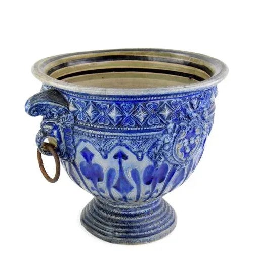 19th Century Pottery Flower Pot For Sale - Image 5 of 10