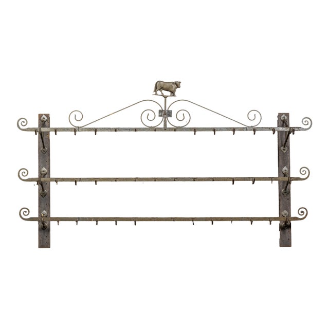 Late 19th Century Butcher's Rack by Gloekler For Sale