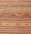Mid 20th Century Turkish Kilim Vintage Rug With Assorted Stripe Design in a Variety of Colors For Sale - Image 5 of 13