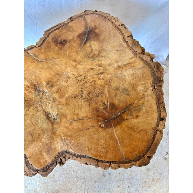 Brown 20th Century French Burr Wood Coffee Table For Sale - Image 8 of 13