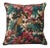 Boho Chic Jungle Parrots Print Pillow For Sale