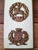 Cast Metal Brasses French Wall Plaque For Sale - Image 4 of 5