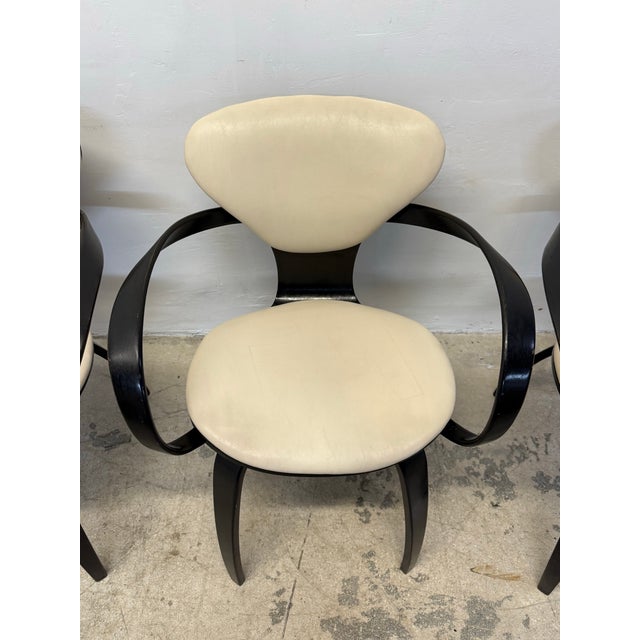 Norman Cherner Pretzel Chairs for Plycraft - Set of Four For Sale - Image 9 of 12