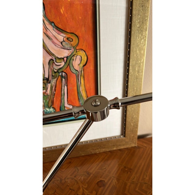 Modern Set of 2 Ethan Allen Desk Lamps For Sale - Image 3 of 11