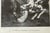 1900 - 1909 Antique German Print of Hunting Dogs and Bears in Birdseye Maple Frame For Sale - Image 5 of 6