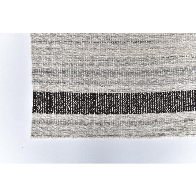 1970s Turkish Home Living Stripe Kilim Rug For Sale - Image 4 of 11