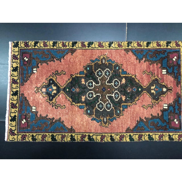 Handmade wool and cotton rug in Turkish Anatolia Carpet, Vintage Oushak Rug, Turkish Vintage Anatolian Rug, Handmade wool...