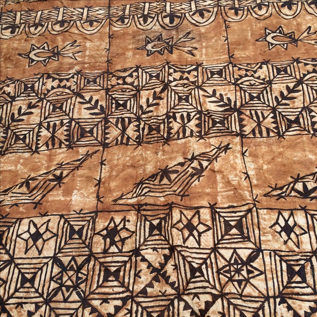 Tapa Cloth Wall Hanging Chairish