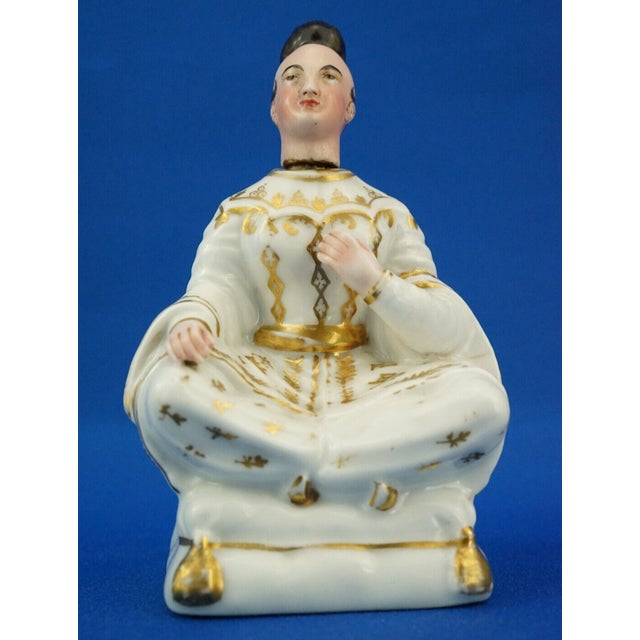 Antique French Anthropomorphic Porcelain Perfume Bottle by Jacob Petit, 1800s For Sale - Image 10 of 18