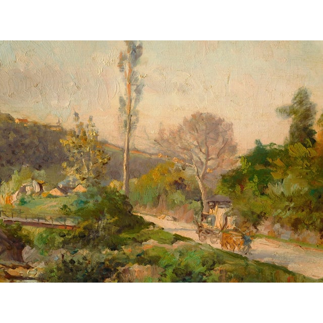 Impressionist French Impressionist Jacques Morion, b.1862 Oil Painting For Sale - Image 3 of 4